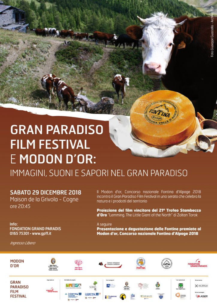 Locandina Modon D'Or e Gran Paradiso Film Festival